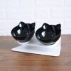 Cat Double Bowl Cat Food Bowl Protects Cervical Vertebra - Image 4