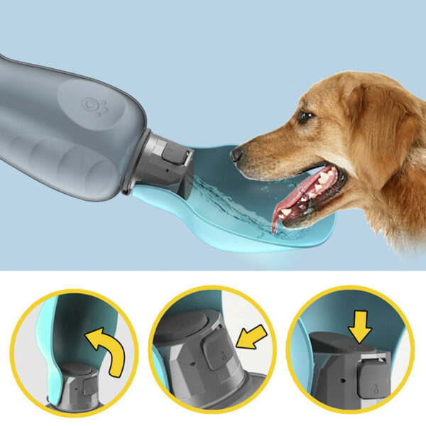 800ml High Capacity Dogs Water Drinking Bowl. - Image 10