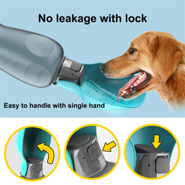 800ml High Capacity Dogs Water Drinking Bowl. - Image 3